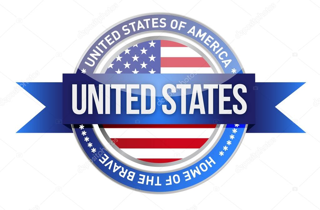 United States of America, USA seal