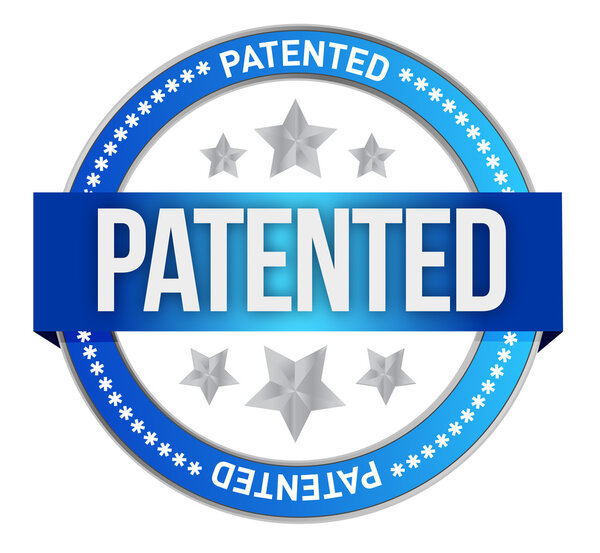 Patented intellectual property stamp