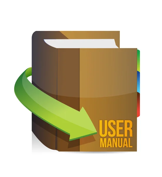 User guide, user manual book — Stock Photo, Image