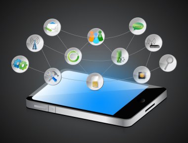 computer tablet app symbols
