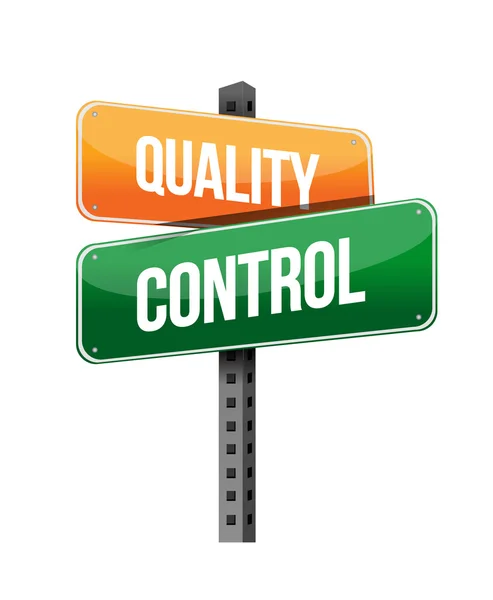 Quality control sign — Stock Photo, Image