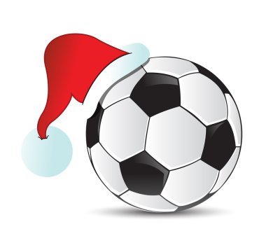 Futbol Noel Baba şapkası