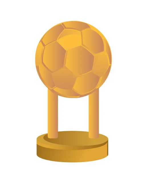 Copa Trofeo de Oro fútbol — Foto de Stock