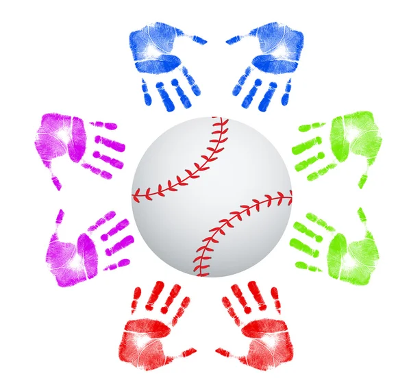 Baseball community concept — Stock Photo, Image