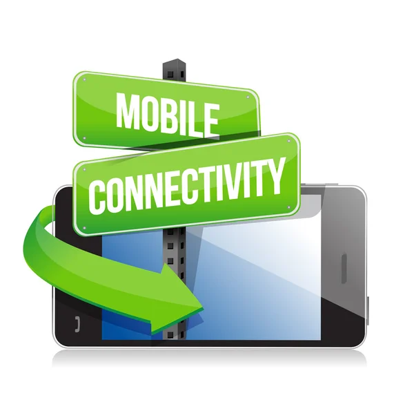 Mobile connectivity concept — Stock Photo, Image