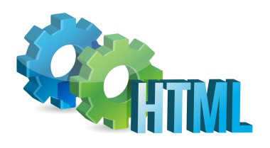 HTML industrial gears concept