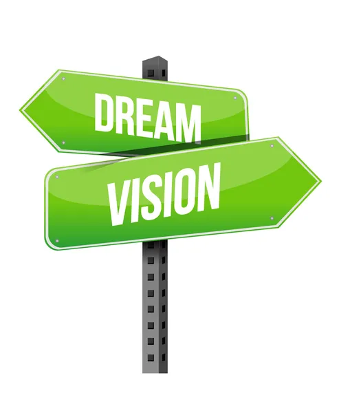 Dream and vision sign — Stock Photo, Image