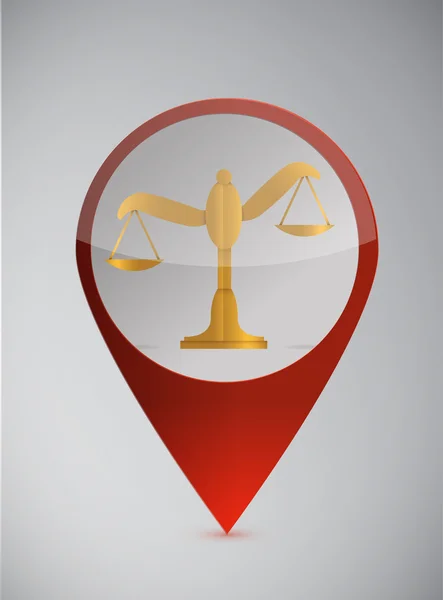 Location legal balance market — Stock Photo, Image