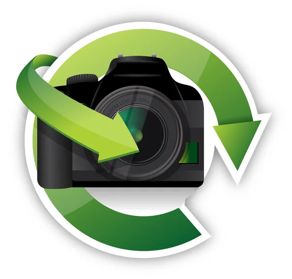 Camera cyclus afbeelding — Stockfoto