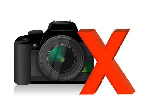 Problémy s fotoaparátem — Stock fotografie