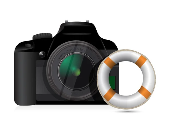 Camera sos concept — Stockfoto