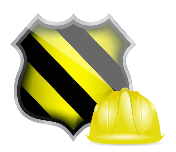 Escudo de proteção em construção — Fotografia de Stock