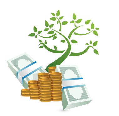 artan kar konsept illüstrasyon