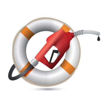 Cankurtaran bir gaz pompa meme ile