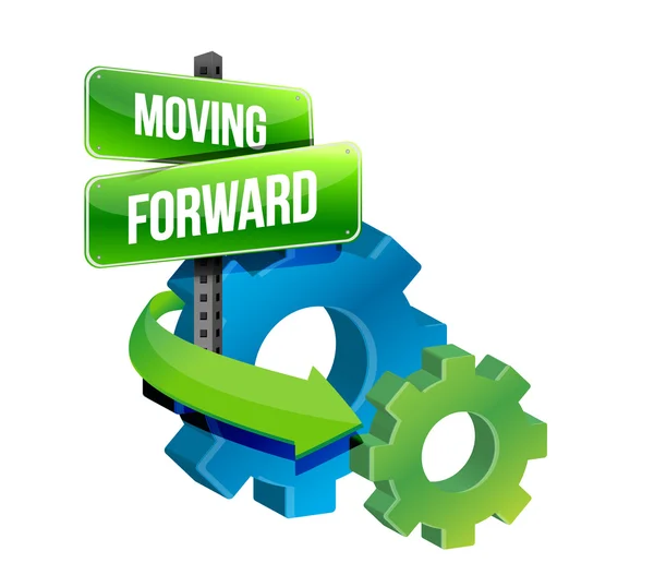 Moving forward — Stock Photo, Image