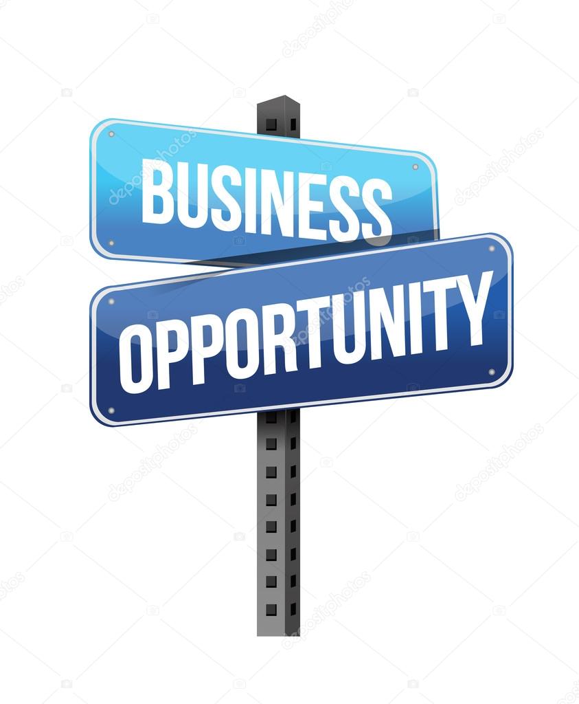 business opportunity sign