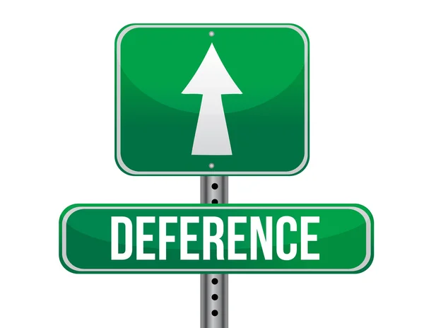 Deference road sign illustration design — Stock Photo, Image