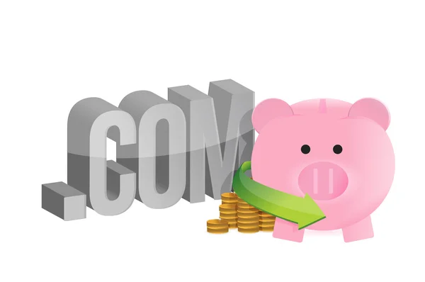 Internet profits illustration design — Stock Photo, Image