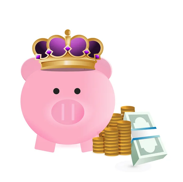 Královská úspory — Stock fotografie