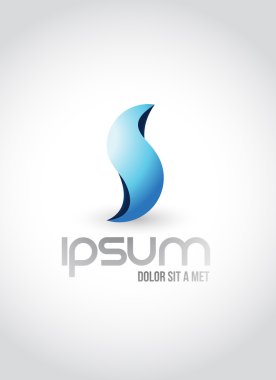 soyut logo sembol illüstrasyon tasarımı