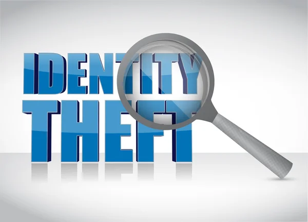 Identity theft under investigation — Stock Photo, Image