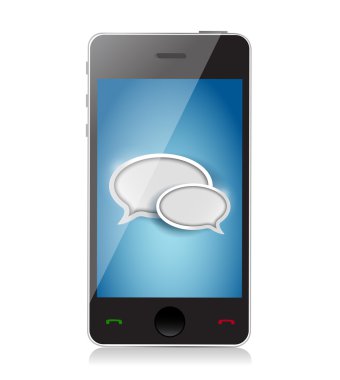 simgeler, iletişim kavramı ile cep telefonu