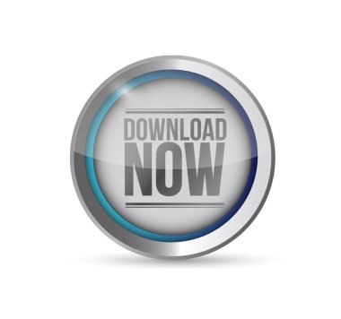 şık download şimdi düğme. resim tasarım