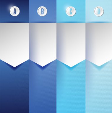 özelleştirilebilir mavi doku infographics afiş