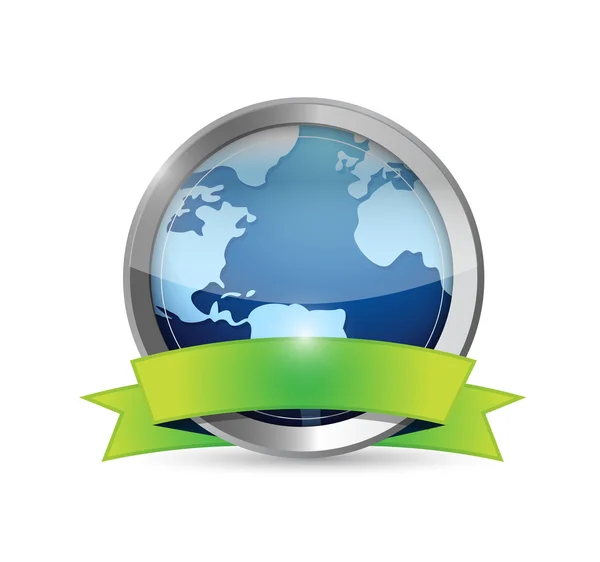 Earth And Environment Banner illustration — Stock Photo, Image