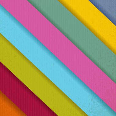 kare grunge renkli kağıt hatları