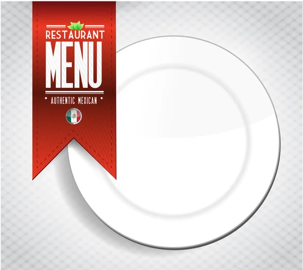 Mexikanisches Restaurant Menü Textur Banner — Stockfoto