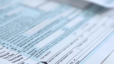1040 gelir vergisi beyannamesi formu imzalama