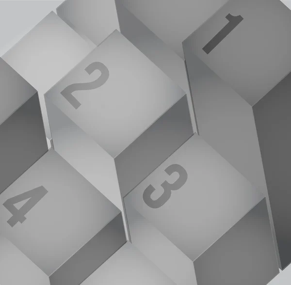 Abstract cubes background with copy spaces. — Stock Photo, Image