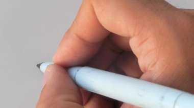 sağ el yazma üzerine beyaz çok iyi olmak