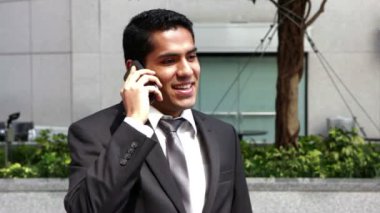 konuşmak telefon yakışıklı İspanyol işadamı