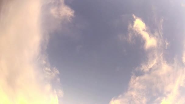Nuages dans le ciel timelapse — Video
