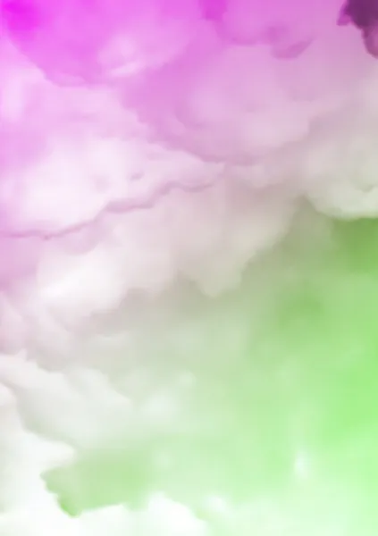 Purple and green Fog and clouds texture — Stock Photo, Image