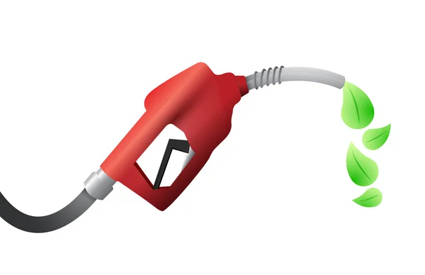 Pompa paliwa. ekologiczne paliwa ilustracja projektu — Zdjęcie stockowe