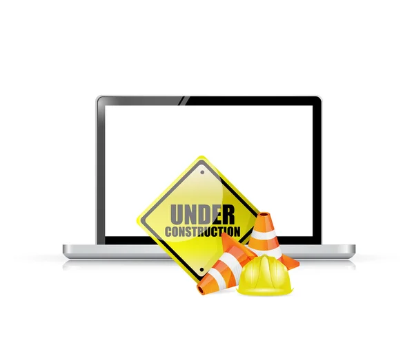 Website under construction concept illustration — Stock Photo, Image