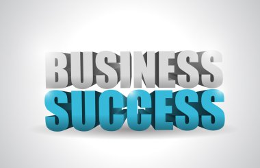 iş başarı metin illüstrasyon tasarımı