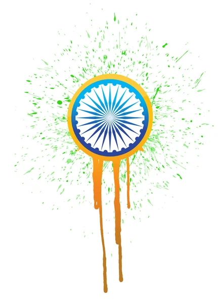 India ink drops illustration design — Stock Photo, Image