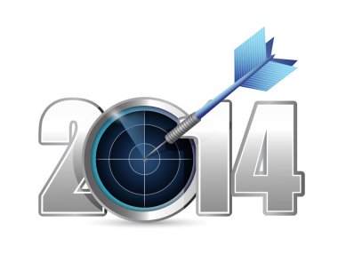 Hedef yıl 2014. resim tasarım