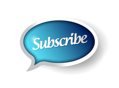 Abone mesaj haberleşme bubble