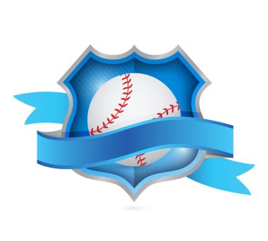 Basketbol kalkan mühür illüstrasyon tasarımı