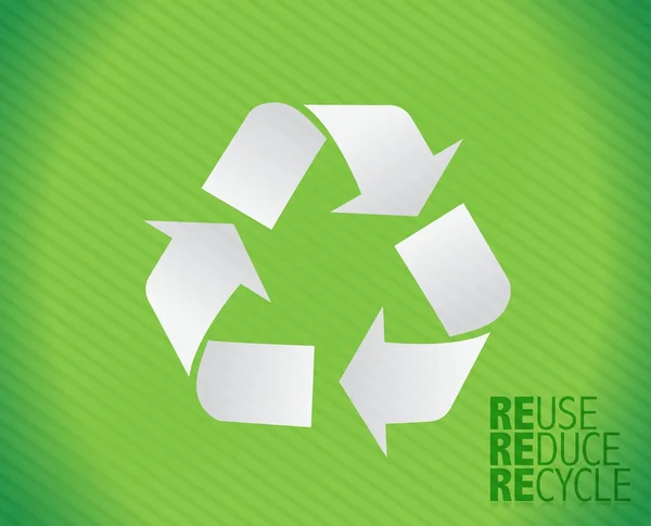 Recycle afbeelding ontwerp — Stockfoto