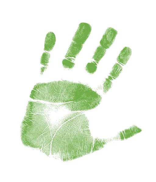 Handprint illustration design — Stock Photo, Image