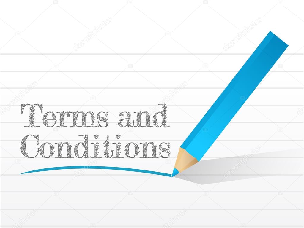 terms and conditions written