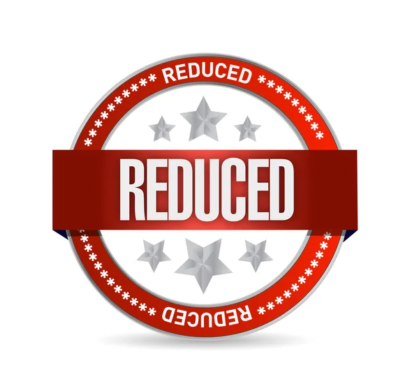 Reduced seal illustration design — Stock Photo, Image