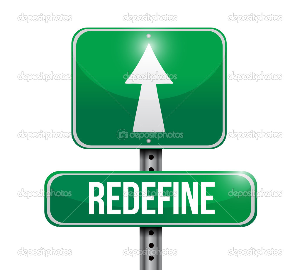 redefine road sign illustration design
