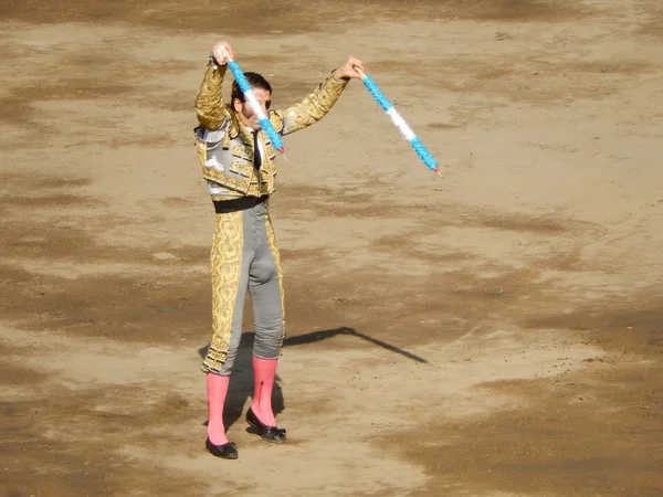 Peru - Kasım 2013: İspanyol torero juan jose padilla — Stok fotoğraf